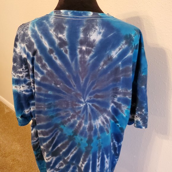 Tie Dye Boho Bohemia unisex short sleeve T-shirt size 2XL 100% cotton. - Picture 5 of 10